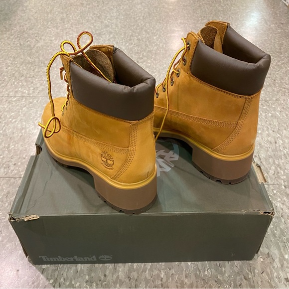 Timberland Kinsley Waterproof Brown Boots | Size 6 - Picture 3 of 5